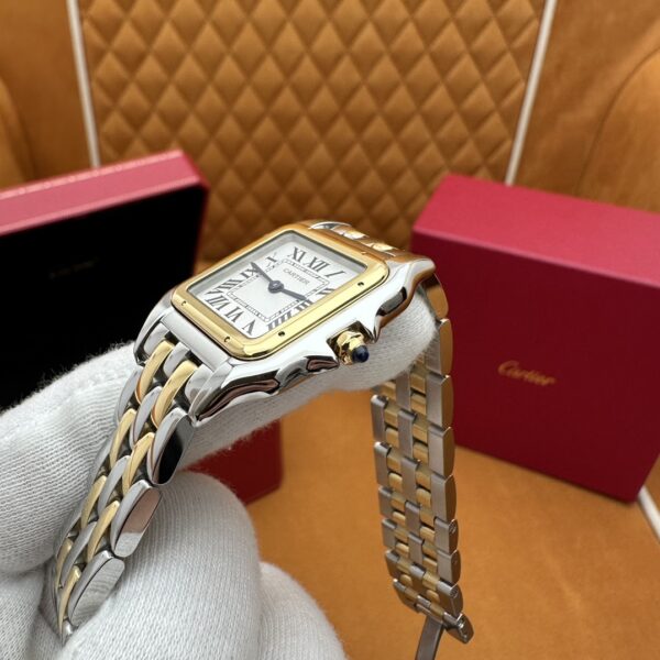 3 Cartier Leopard Series W2PN0007 (Medium Size, Steel & Rose Gold)