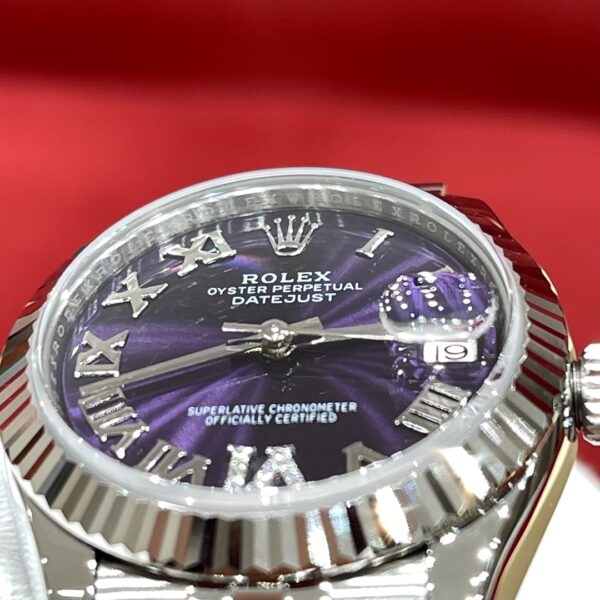Rolex Datejust m278274-0026 ( Aubergine Diamond Dial)