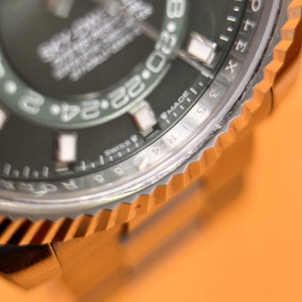 Rolex Sky-Dweller m336934-0001 (Green Dial, Three-Piece Link Bracelet)