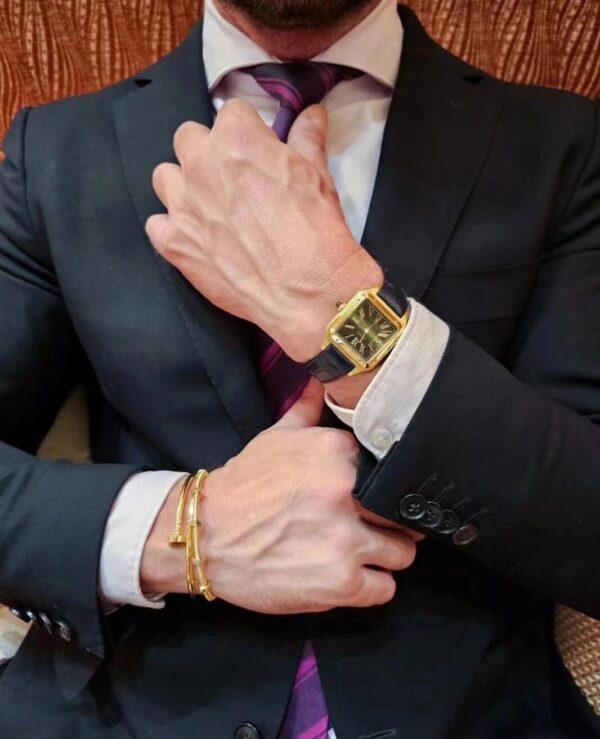Cartier Santos-Dumont Series WGSA0077 (43.5mm, Gold Edition)