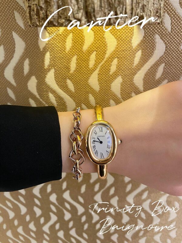Cartier Baignoire Series WGBA0037 (18K Gold) (Mini Size)