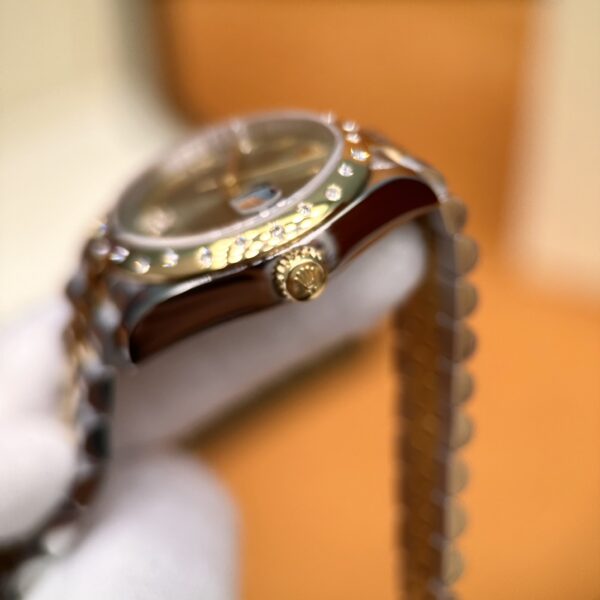 Rolex Datejust M278343RBR-0016 (Greem Dial, Diamond Bezel, 31mm)