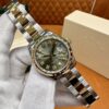 Rolex Datejust M278343RBR-0024 (Olive Green Dial, Diamond Bezel, 31mm)
