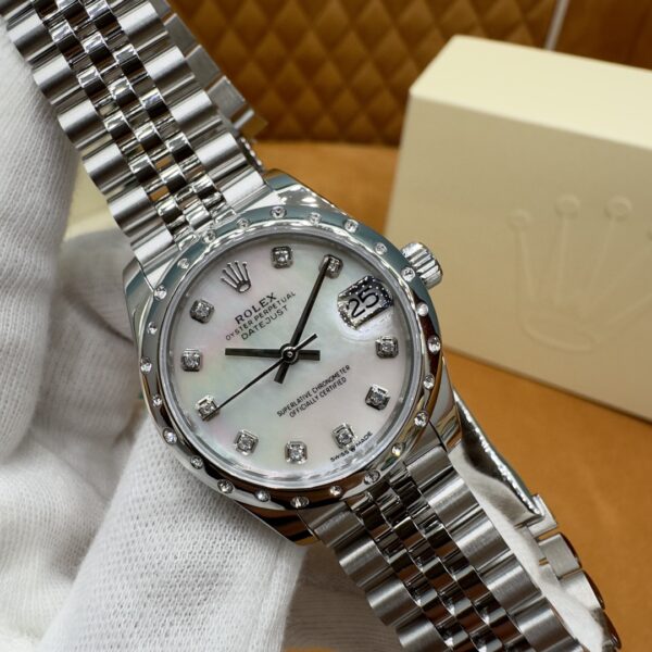 Rolex Oyster Perpetual Datejust m278344rbr-0006 (white Mother-of-PearlDial)