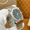 BVLGARI OCTO Series 103297 (40mm, Stainless Steel, Rhodium-Plated, Sapphire Crystal, Ceramic-Embedded Crown, Custom Pearl Rotor Mechanical Movement)