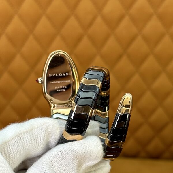 3 BVLGARI LVCEA 102196 (White Mother-of-Pearl, Stainless Steel)