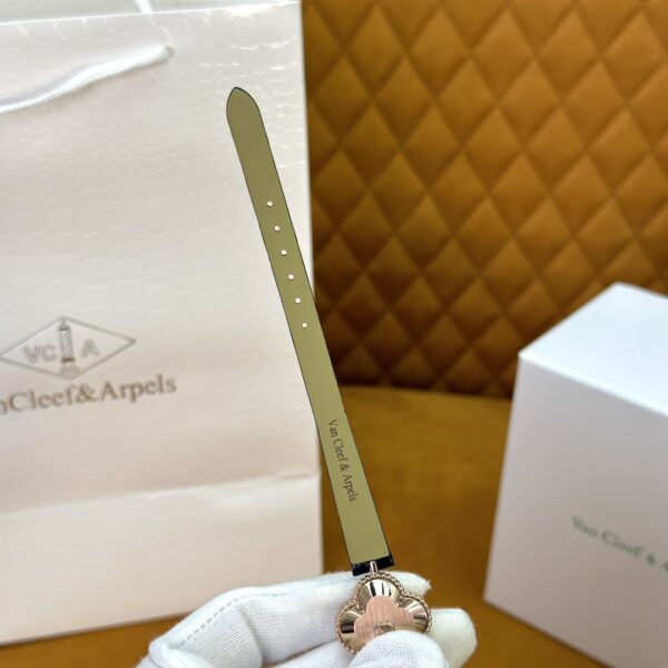 Van Cleef & Arpels Alhambra (Guilloché 18K Rose Gold Dial)