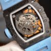 Richard Mille RM035-02 Blue Carbon Fiber Skeleton Dial