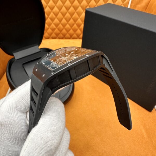 4 Richard Mille RM 055 Black Ceramic (Black, High-Strength Ceramic & Titanium)