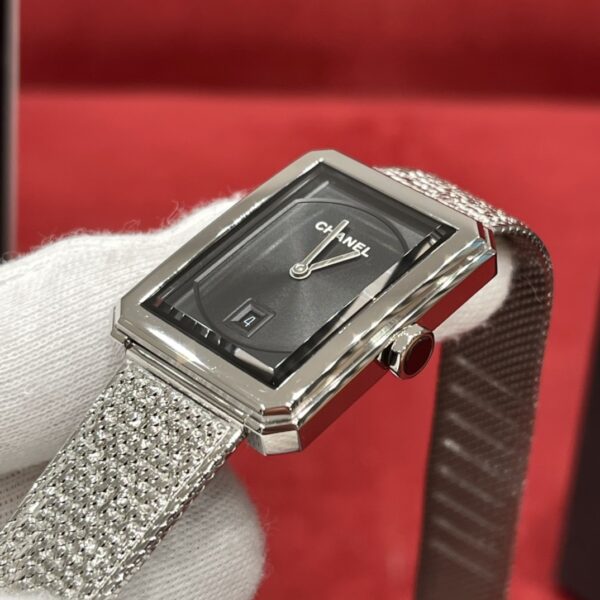 Chanel BOY•FRIEND Series H4878 (Stainless Steel, Sapphire Crystal)