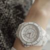 Chanel J12 Series H5705 (Ceramic & Stainless Steel, White Dial)