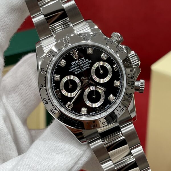 Rolex Cosmograph Daytona M116509-0055 (Diamond-set Black Dial)