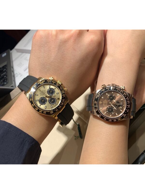 Rolex Cosmograph Daytona M116515LN-0041 (Rose Gold, Chocolate and Black Dial)