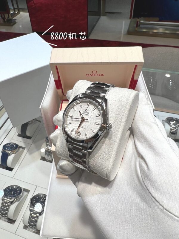 Omega Seamaster 150 220.10.34.20.02.002 (White Dial, Stainless Steel)