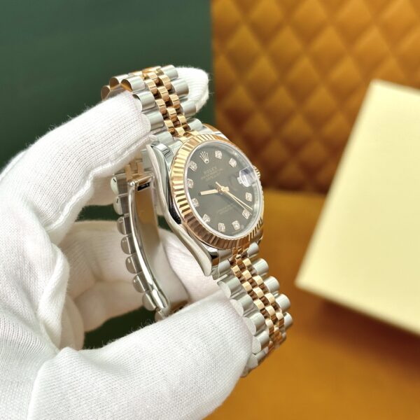 4 Rolex Datejust m278271-0028 (Chocolate Dial with Diamond Markers)