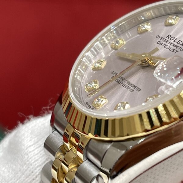 4 Rolex Datejust m278273-0020 (Diamond Hour Markers on Silver Dial)