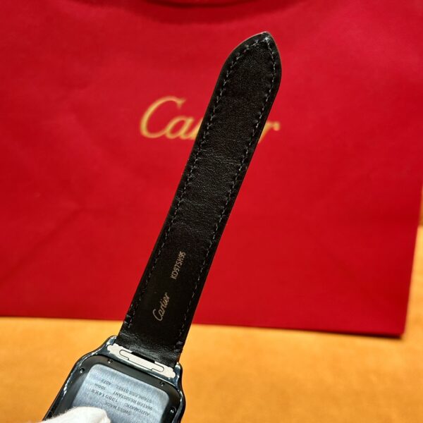 Cartier Santos Series Ref. WSSA0039 (Black Dial, Stainless Steel)