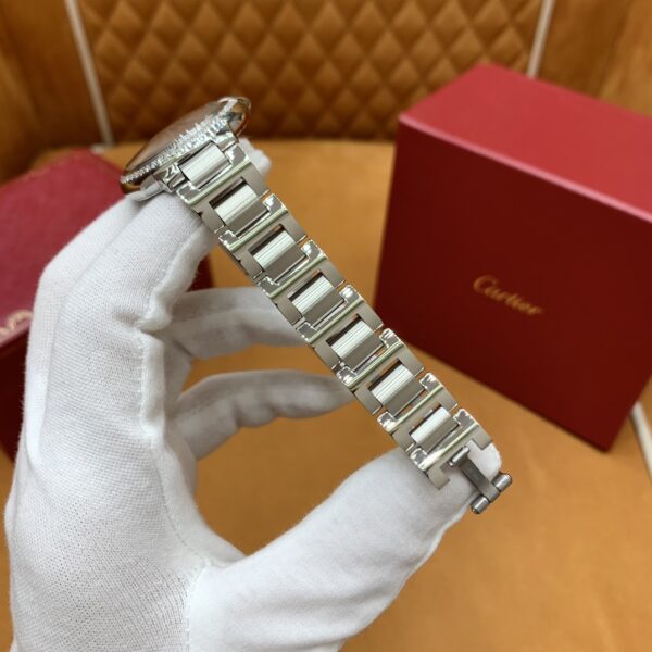 4 Ballon Bleu de Cartier Series Ref. W4BB0035 (Natural Diamonds, Steel)