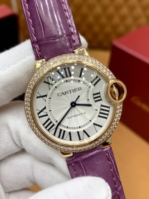 Cartier Ballon Bleu Series WJBB0050 (36mm, Steel, Sapphire Crystal)