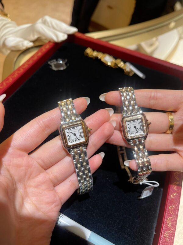 Cartier Leopard Series W3PN0006 (Small Size, Steel & Gold)
