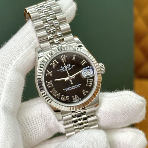 4 Rolex Datejust m278274-0002 (Bright Black Dial)