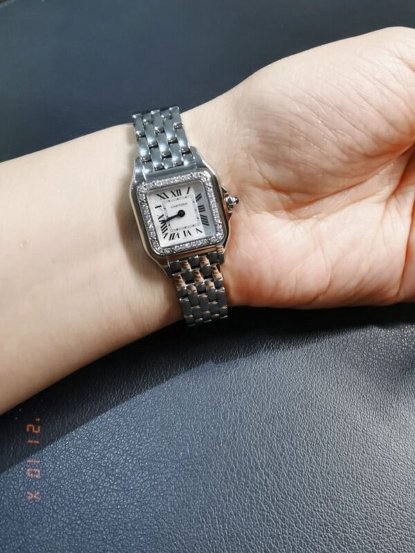 Cartier Leopard Series W4PN0007 (Small Size with Diamond Bezel)