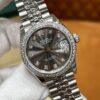 Rolex Datejust m278384rbr-0010 (Diamond-Set Dark Gray Dial)