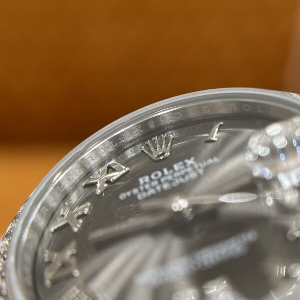 4 Rolex Datejust m278384rbr-0031 (Gray Roman Numeral Dial)