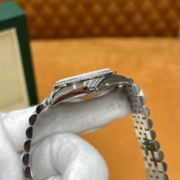 Rolex Datejust m278384rbr-0036 (Pink Dial with Diamond Markers)
