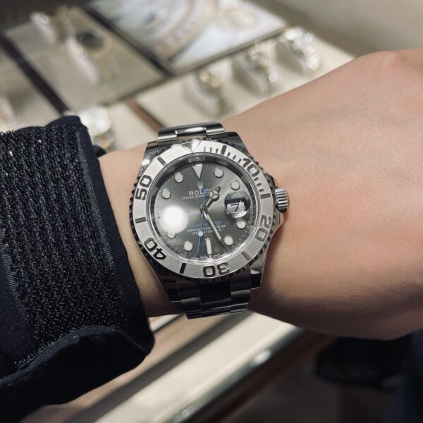 Rolex Yacht-Master 40 Ref. M126622-0001（Silver dial）
