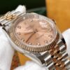 Rolex Datejust Series (Rose Gold Dial with Diamond Markers)