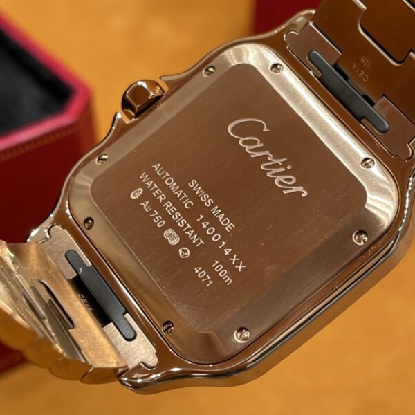 Cartier Santos Series WGSA0018 (Large, Rose Gold)