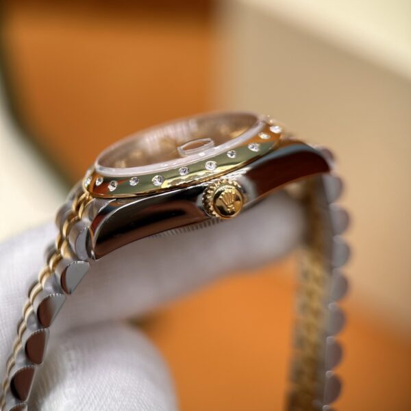 Rolex Datejust M278343RBR-0020 (White Dial, Diamond Bezel, 31mm)