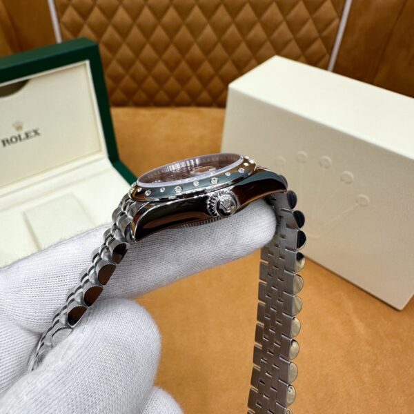 Rolex Datejust M278344RBR-0028 (Deep Purple Dial, Diamond Bezel, 31mm)