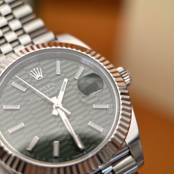 Rolex Datejust M126334-0030 (Green Wave Dial, 41mm)