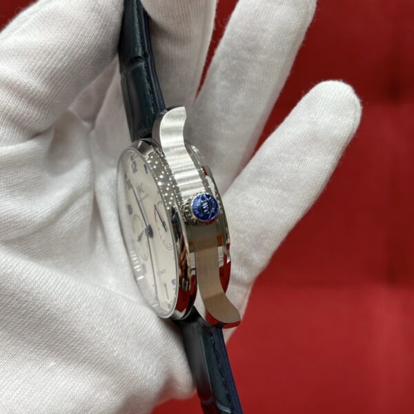 IWC Portuguese Automatic Ref. IW500705 (White Dial, Blue Hands)