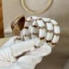 BVLGARI Serpenti 33HF00 (White Dial, Rose Gold & Ceramic)