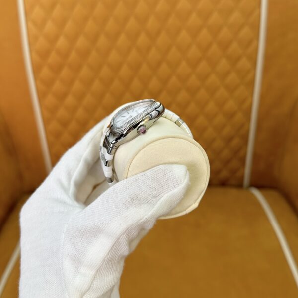 BVLGARI Serpenti 28HF00 (White Dial, Steel & Ceramic)
