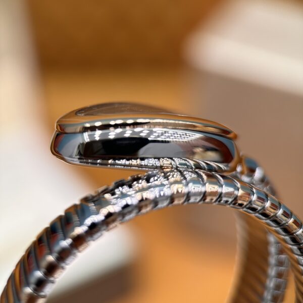 4 BVLGARI Serpenti 102123 SP35BSPG1T (Black Dial, Steel & Rose Gold)