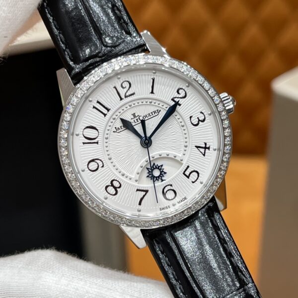 Jaeger-LeCoultre Rendez-Vous 3448430 "Swarovski Diamond Bezel" (Black Alligator Strap)