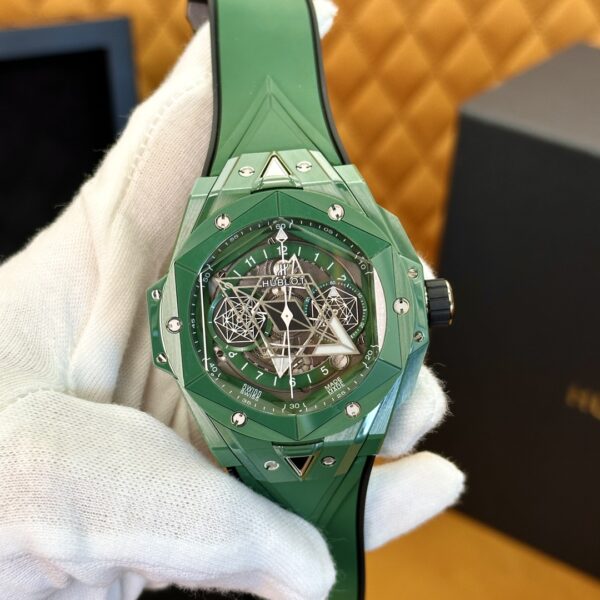 Hublot Big Bang Unico Ceramic Ref. 418.GX.5207.RX.MXM22 (Green Ceramic)