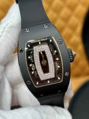 Richard Mille RM07-01 (Black Ceramic, Black Bezel)