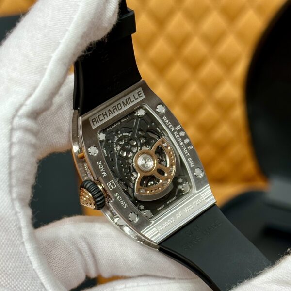 Richard Mille RM07-01 (Snowflake Diamond Black Ceramic, Black Lip)