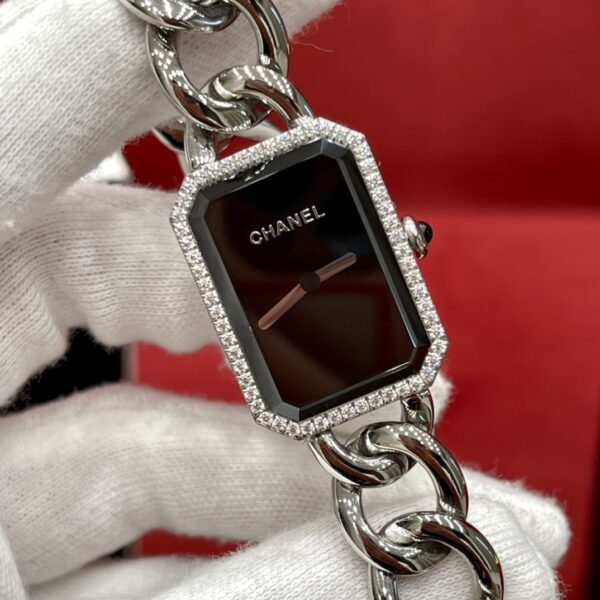 Chanel PREMIÈRE Series H3254 (Stainless Steel, Black Dial)