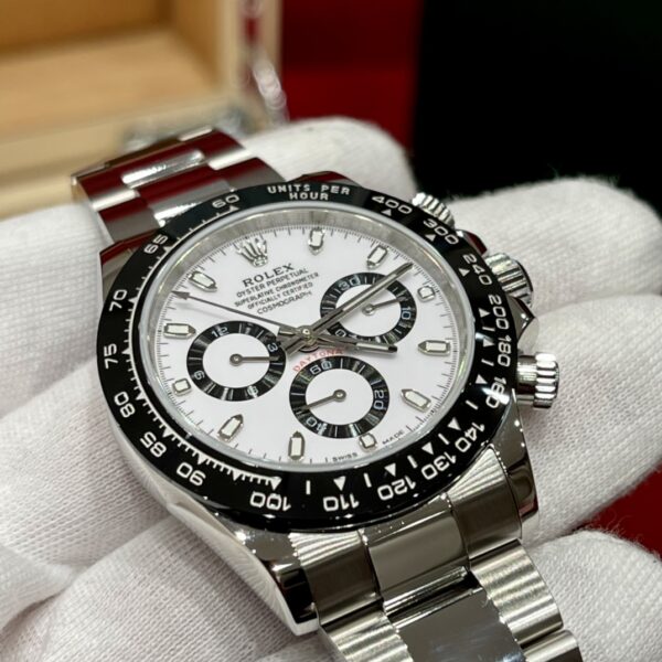 Rolex Cosmograph Daytona M116500LN-0001 (White Dial & Black Bezel)
