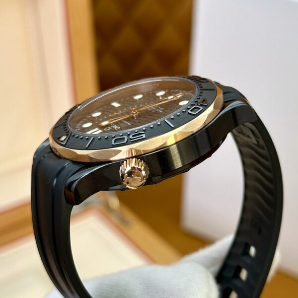 Omega Seamaster 210.62.44.20.01.001 (Black Ceramic, Titanium, Rose Gold)