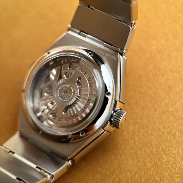 Omega Constellation, Steel Bracelet with Gray Dial and Diamonds, 29mm, Automatic Mechanical 131.10.29.20.56.001 (Gray Dial, Stainless Steel, Diamonds)