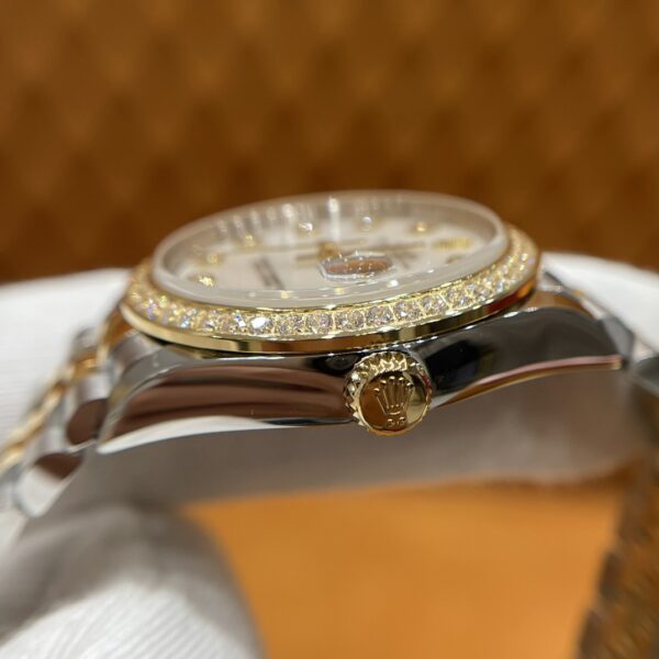 Rolex Datejust m278383rbr-0028 (Diamond-Set White Mother-of-Pearl Dial)