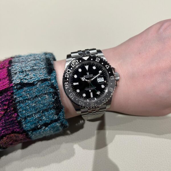 Rolex GMT-Master II m126710grnr-0003（Black Dial）