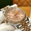 Rolex Datejust Series (Rose Gold Dial with Diamond Markers)
